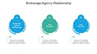 Brokerage agency relationship ppt powerpoint presentation gallery backgrounds cpb