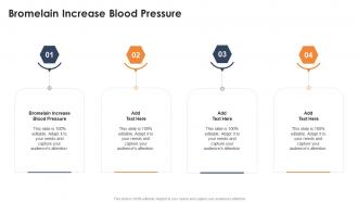 Bromelain Increase Blood Pressure In Powerpoint And Google Slides Cpb