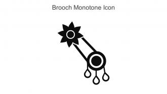 Brooch Monotone Icon In Powerpoint Pptx Png And Editable Eps Format