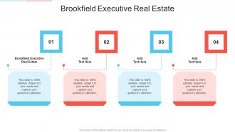 Brookfield Executive Real Estate In Powerpoint And Google Slides Cpb