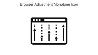 Browser Adjustment Monotone Icon In Powerpoint Pptx Png And Editable Eps Format