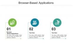 Browser based applications ppt powerpoint presentation ideas introduction cpb