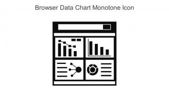 Browser Data Chart Monotone Icon In Powerpoint Pptx Png And Editable Eps Format