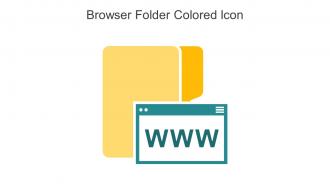Browser Folder Colored Icon In Powerpoint Pptx Png And Editable Eps Format