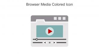Browser Media Colored Icon In Powerpoint Pptx Png And Editable Eps Format