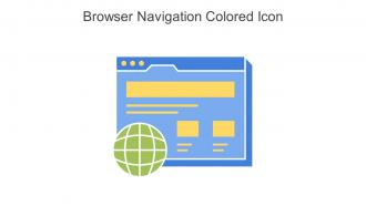 Browser Navigation Colored Icon In Powerpoint Pptx Png And Editable Eps Format
