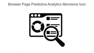 Browser Page Predictive Analytics Monotone Icon In Powerpoint Pptx Png And Editable Eps Format