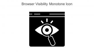 Browser Visibility Monotone Icon In Powerpoint Pptx Png And Editable Eps Format