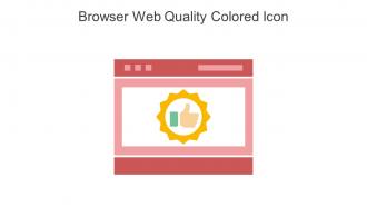 Browser Web Quality Colored Icon In Powerpoint Pptx Png And Editable Eps Format