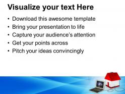 Browsing through internet real estate powerpoint templates ppt themes and graphics 0213