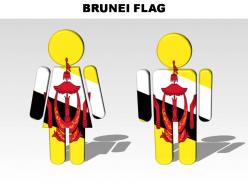 Brunei country powerpoint flags