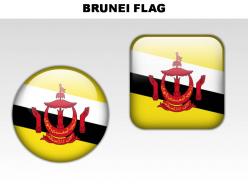 Brunei country powerpoint flags
