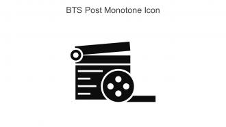 BTS Post Monotone Icon In Powerpoint Pptx Png And Editable Eps Format