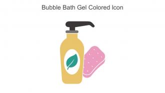 Bubble Bath Gel Colored Icon In Powerpoint Pptx Png And Editable Eps Format