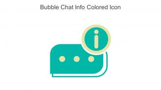 Bubble Chat Info Colored Icon In Powerpoint Pptx Png And Editable Eps Format