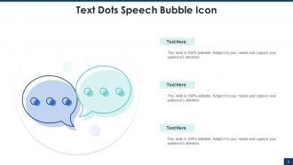Bubble icon powerpoint ppt template bundles