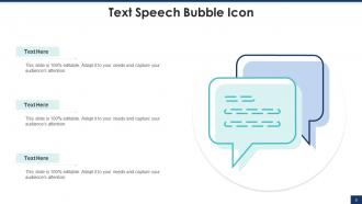 Bubble icon powerpoint ppt template bundles