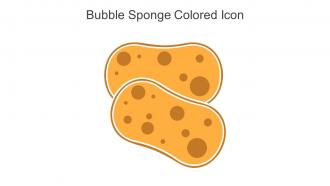 Bubble Sponge Colored Icon In Powerpoint Pptx Png And Editable Eps Format