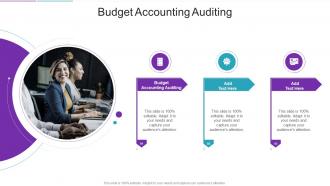 Budget Accounting Auditing In Powerpoint And Google Slides Cpb