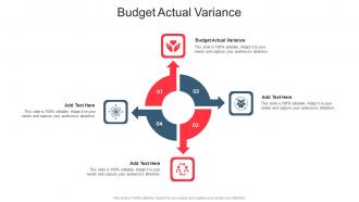 Budget Actual Variance In Powerpoint And Google Slides Cpb