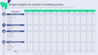 Budget Analysis For Product Branding Enhance Brand Equity Administering Product Umbrella Branding