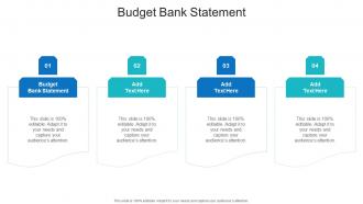 Budget Bank Statement In Powerpoint And Google Slides Cpb