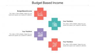 Budget Based Income Ppt Powerpoint Presentation Styles Slides Cpb