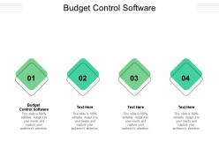 Budget control software ppt powerpoint presentation styles outfit cpb