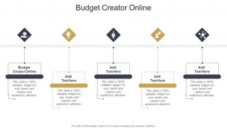 Budget Creator Online In Powerpoint And Google Slides Cpb