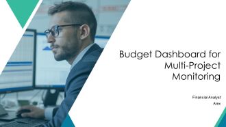 Budget Dashboard For Multi Project Monitoring PPT Presentation AT