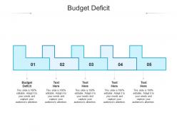 Budget deficit ppt powerpoint presentation professional demonstration cpb
