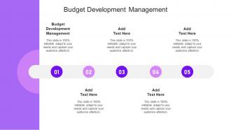 Budget Development Management In Powerpoint And Google Slides Cpb