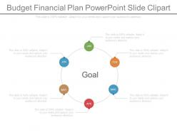 Budget Financial Plan Powerpoint Slide Clipart