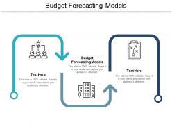 Budget forecasting models ppt powerpoint presentation styles graphics cpb