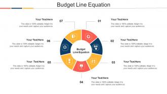 Budget Line Equation Ppt Powerpoint Presentation Pictures Visual Aids Cpb