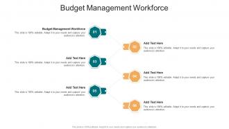Budget Management Workforce In Powerpoint And Google Slides Cpb