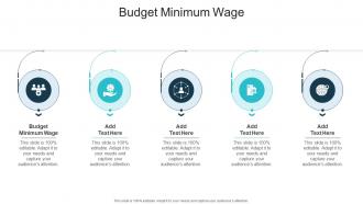 Budget Minimum Wage In Powerpoint And Google Slides Cpb