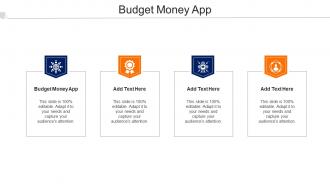Budget Money App Ppt Powerpoint Presentation File Samples Cpb