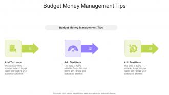 Budget Money Management Tips In Powerpoint And Google Slides Cpb