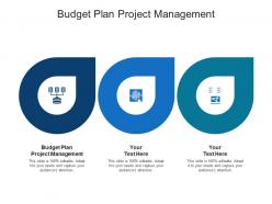 Budget plan project management ppt powerpoint presentation gallery show cpb