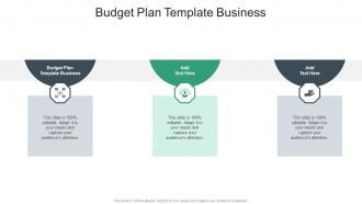 Budget Plan Template Business In Powerpoint And Google Slides Cpb