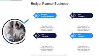 Budget Planner Business In Powerpoint And Google Slides Cpb