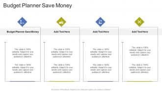 Budget Planner Save Money In Powerpoint And Google Slides Cpb