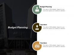 Budget planning ppt powerpoint presentation file graphics download cpb