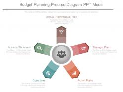 Budget Planning Process Diagram Ppt Model