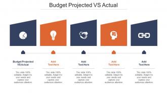 Budget Projected VS Actual Ppt Powerpoint Presentation File Graphic Images Cpb