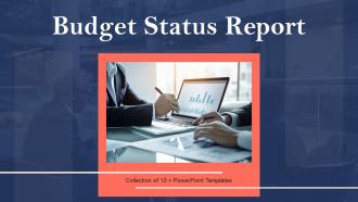 Budget Status Report Powerpoint Ppt Template Bundles