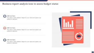 Budget Status Report Powerpoint Ppt Template Bundles Interactive Multipurpose