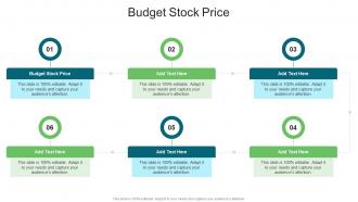 Budget Stock Price In Powerpoint And Google Slides Cpb