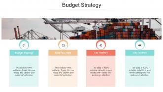Budget Strategy In Powerpoint And Google Slides Cpb